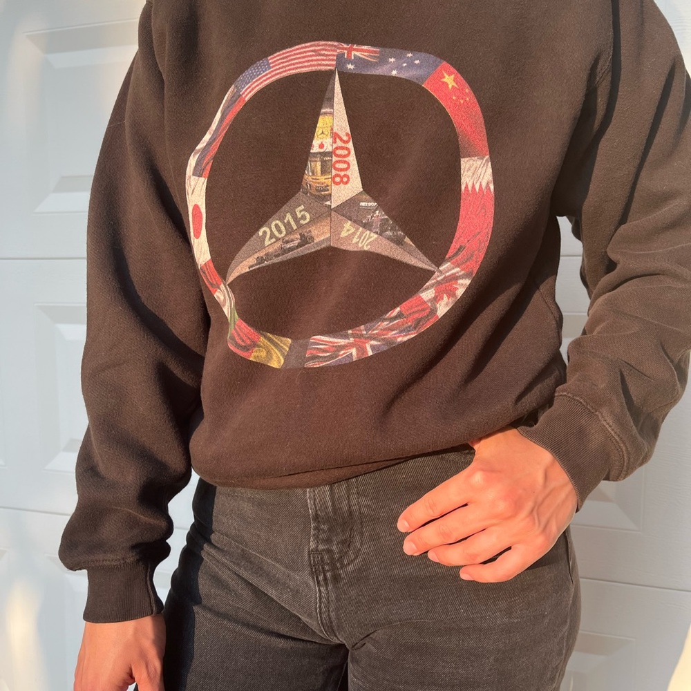 Lewis Hamilton 2015 F1 World Championship Unisex Crewneck Sweatshirt
